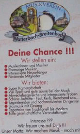 Bild - Plakat - Wir stellen ein